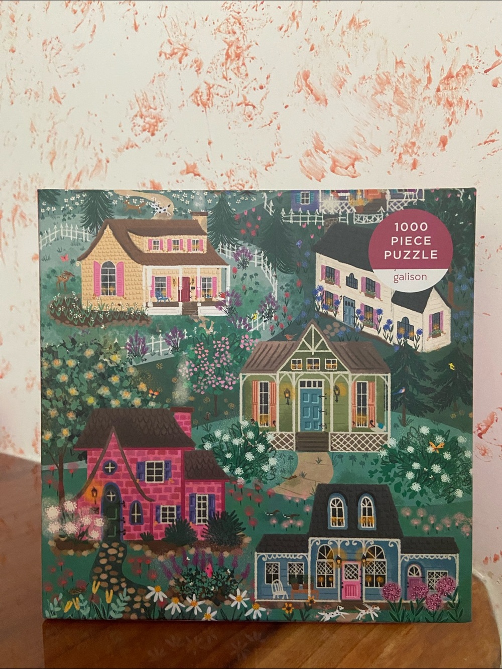 Galison The Cottage Hills - 1000 Piece Puzzle